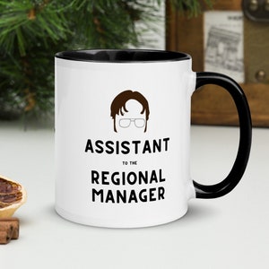 The Office USA mug - inspiré par Dwight Schrute - mug drôle - Accessoires de voiture - Michael Scott - cadeau pour collègue - cadeau pour patron