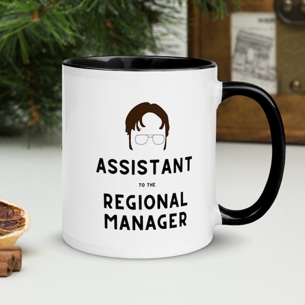The Office USA mug - inspired by Dwight Schrute - funny mug - Car Accessories - Michael Scott - gift for co-worker - gift for boss