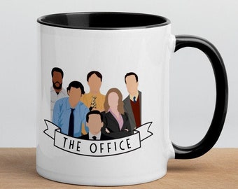 The Office USA mug - inspired by The Office - Steve Carell - Michael Scott - Dwight Schrute - Jim Halpert - funny mug - US sitcom