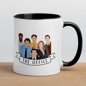 The Office USA mug - inspired by The Office - Steve Carell - Michael Scott - Dwight Schrute - Jim Halpert - funny mug - US sitcom