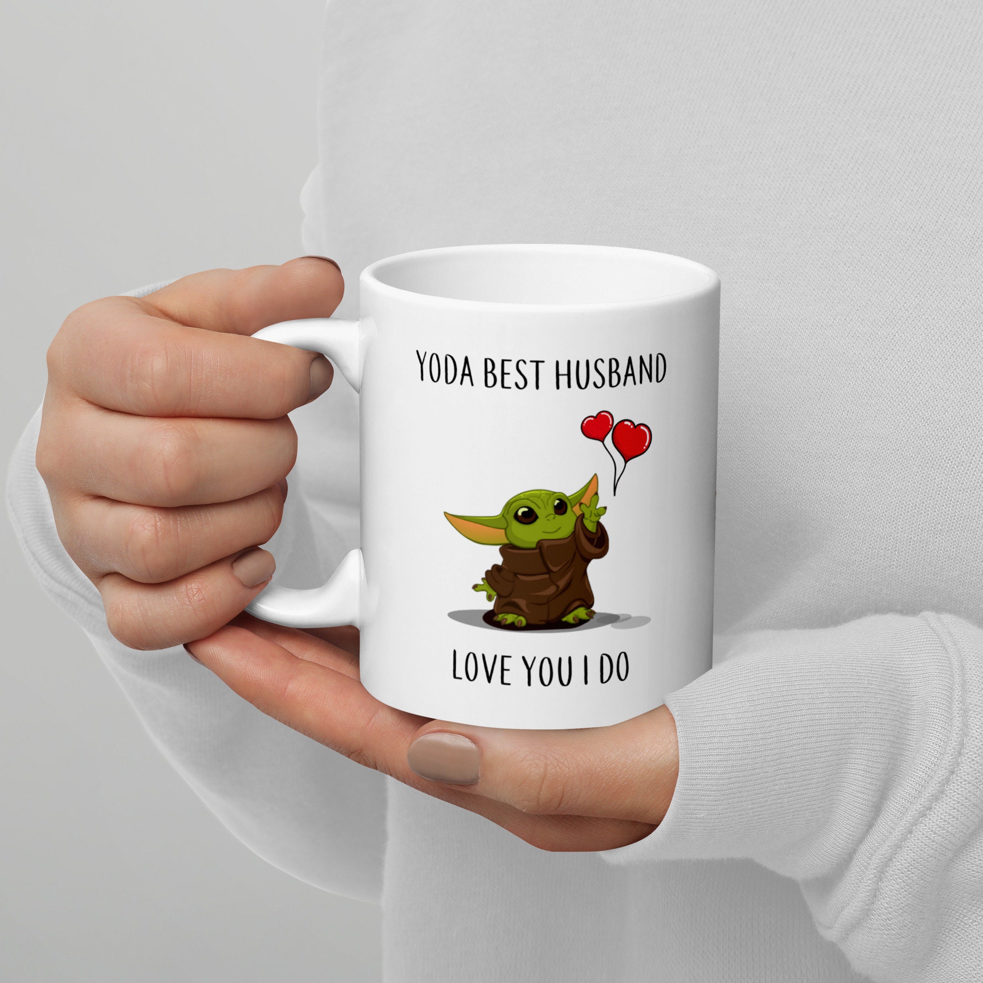 Baby Yoda Best Husband Ever Mug • Onyx Prints