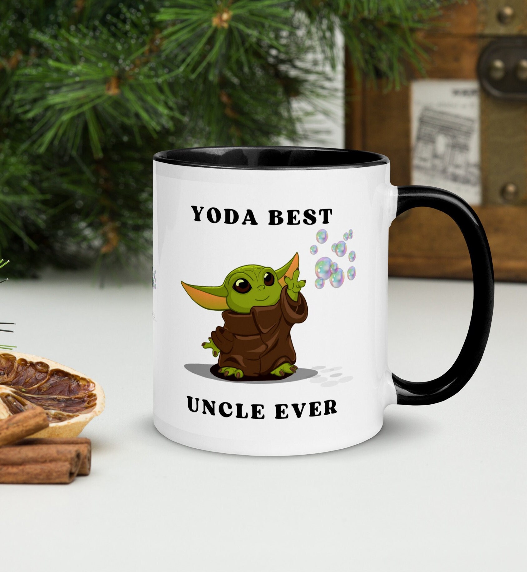 Yoda Best Uncle Ever Star Wars Inspired Coffee Ice Cream 