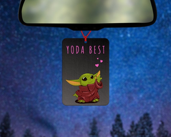 Baby Yoda Auto Lufterfrischer Geschenk für die Liebste Geschenk zu jedem  Anlass inspiriert von Star Wars mandalorianisch Auto Zubehör - .de