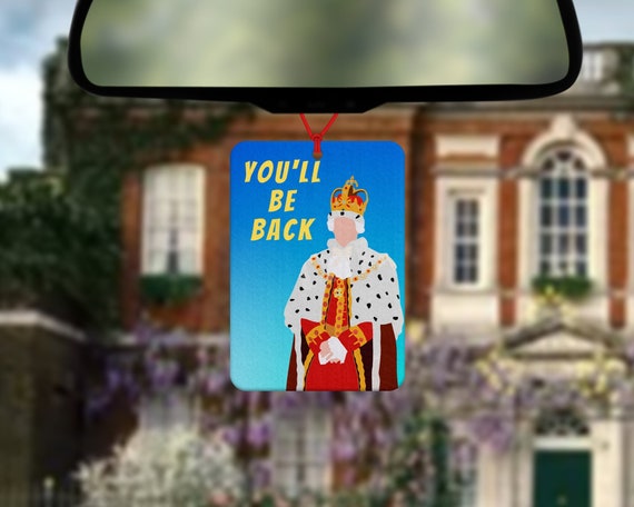 Musical theatre car air freshener inspired by Hamilton the musical King George III you ll be back what comes next Schuyler sisters