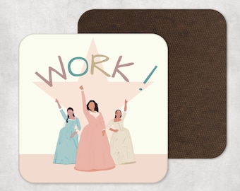 Teatro musical Coaster - inspirado no musical Hamilton - irmãs Schuyler - trabalho - fã de musicais - Angelica - Eliza - Peggy