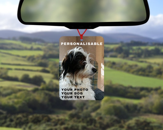 Personalisiertes Foto Auto Lufterfrischer Rückspiegel Anhänger