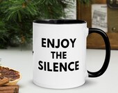 Enjoy the Silence Mug - Inspired by Depeche Mode - Dave Gahan