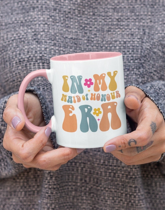 In my maid of honour era mug - gift for her - wedding gift - maid of honour mug - gift for loved one - gift for maid of honour - hen party