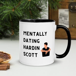 Dating Hardin Scott Tasse - inspiriert von Hero Fiennes Tiffin - After-Schauspieler - Geschenk für sie - Fan-Tasse - Geschenk für Hero Fiennes Tiffin-Fan