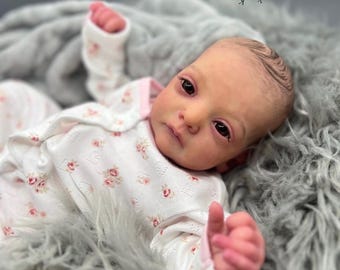 Custom Order Ana hyper realistic, reborn baby doll