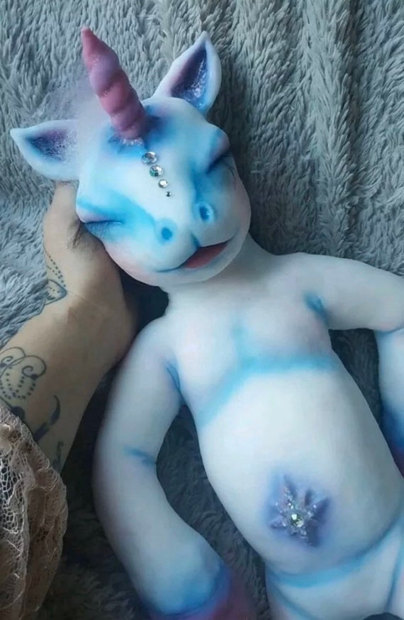 silicone baby unicorn