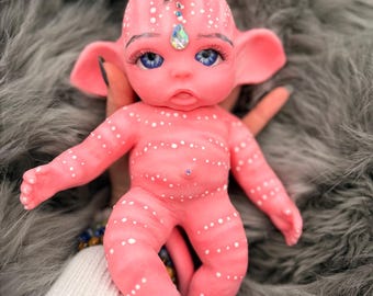 Custom order Rainy Pink Starling baby