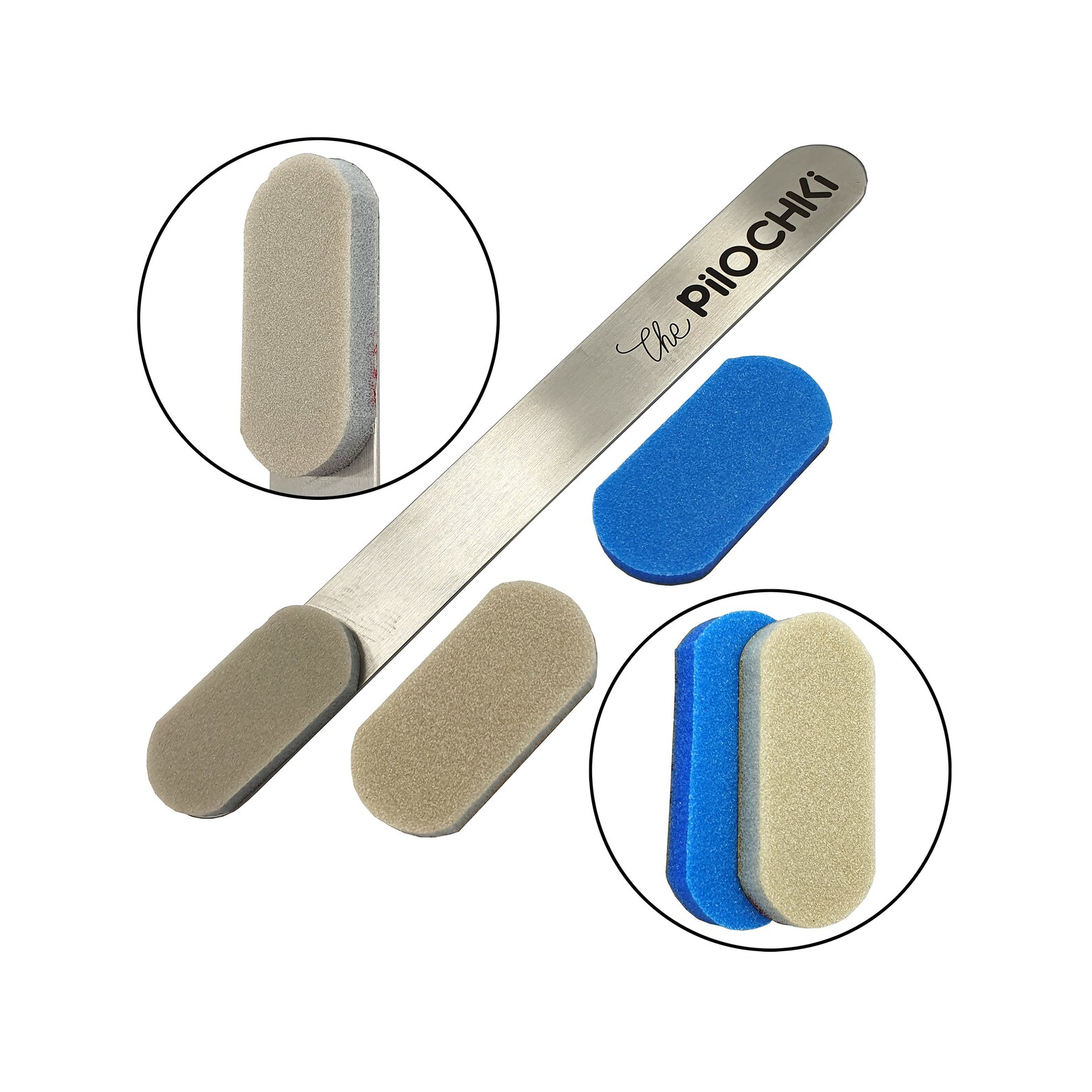 50 pcs Disposable 43x20 mm Mini Nail Buffer Files for Etsy
