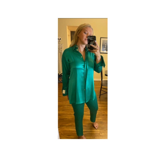 Vintage Emerald 2 Piece Set