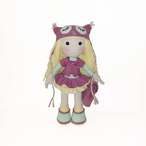 Amigurumi Tilda Doll Interior Doll Crocheted Luxury Doll Interior Doll Collectible Doll Knitted Doll Knitted Doll Toy Gift Doll
