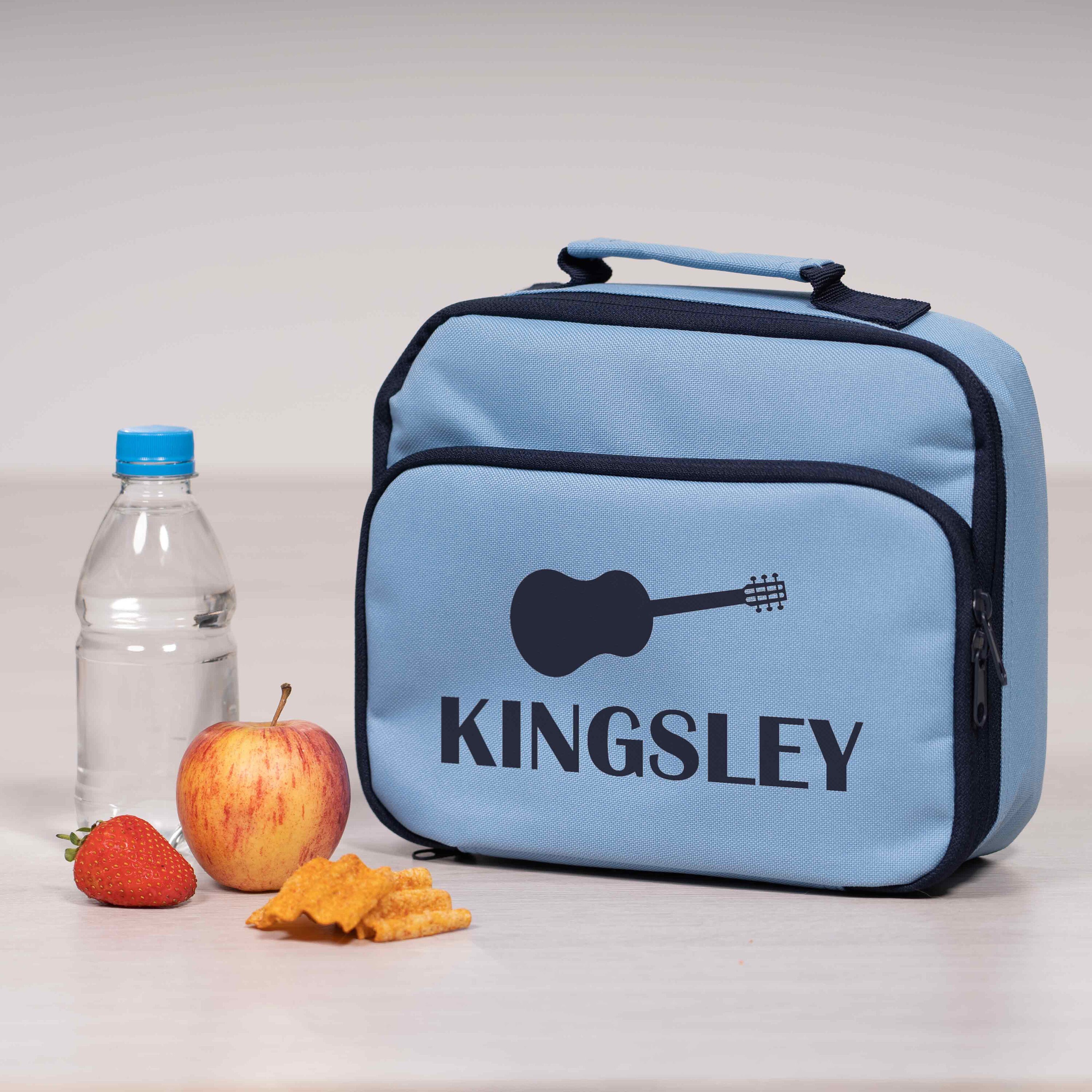 Personalised Child's Blue Lunch Box/Bag Etsy.de