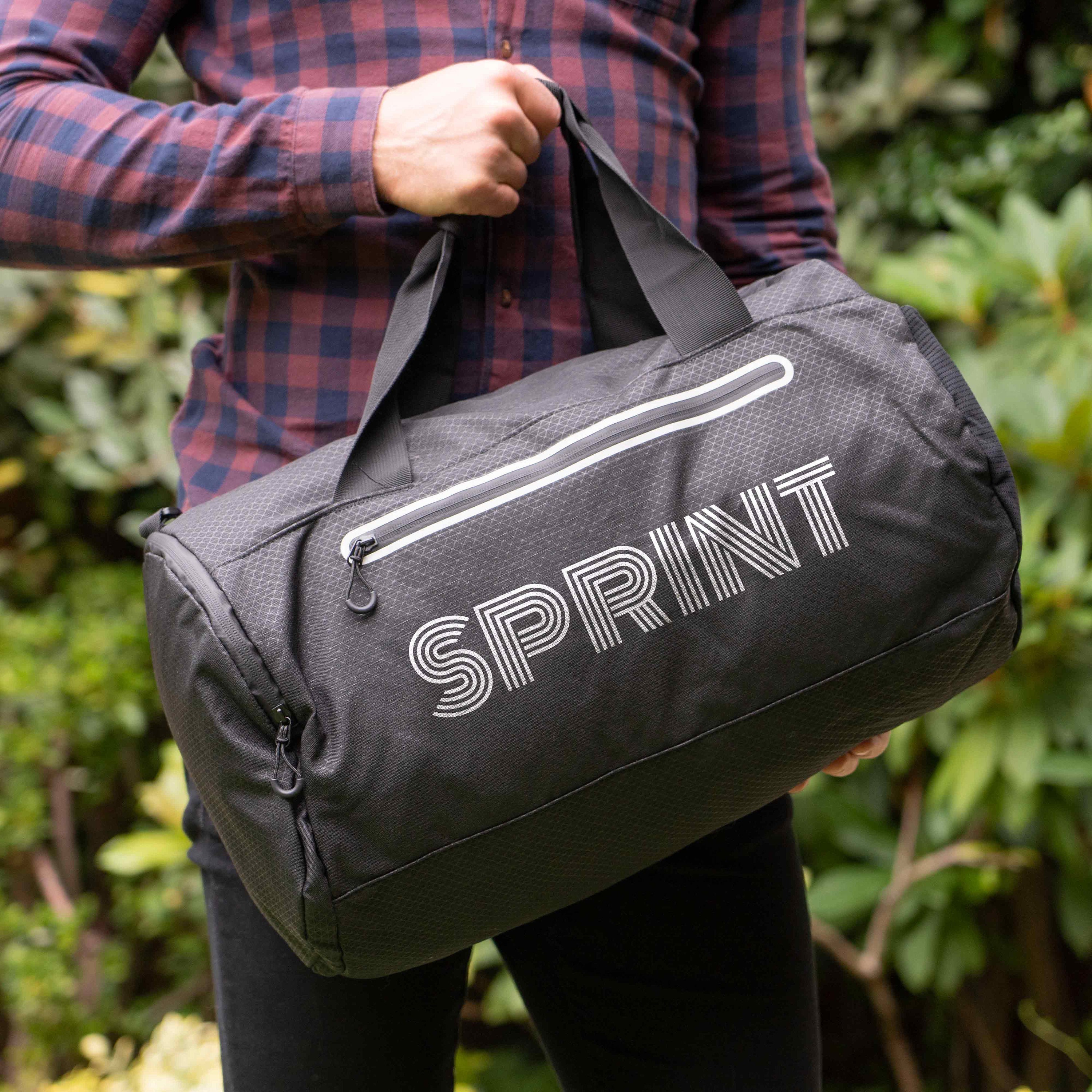 Personalised Lift/sprint Gym High Visibility Barrel Bag Etsy