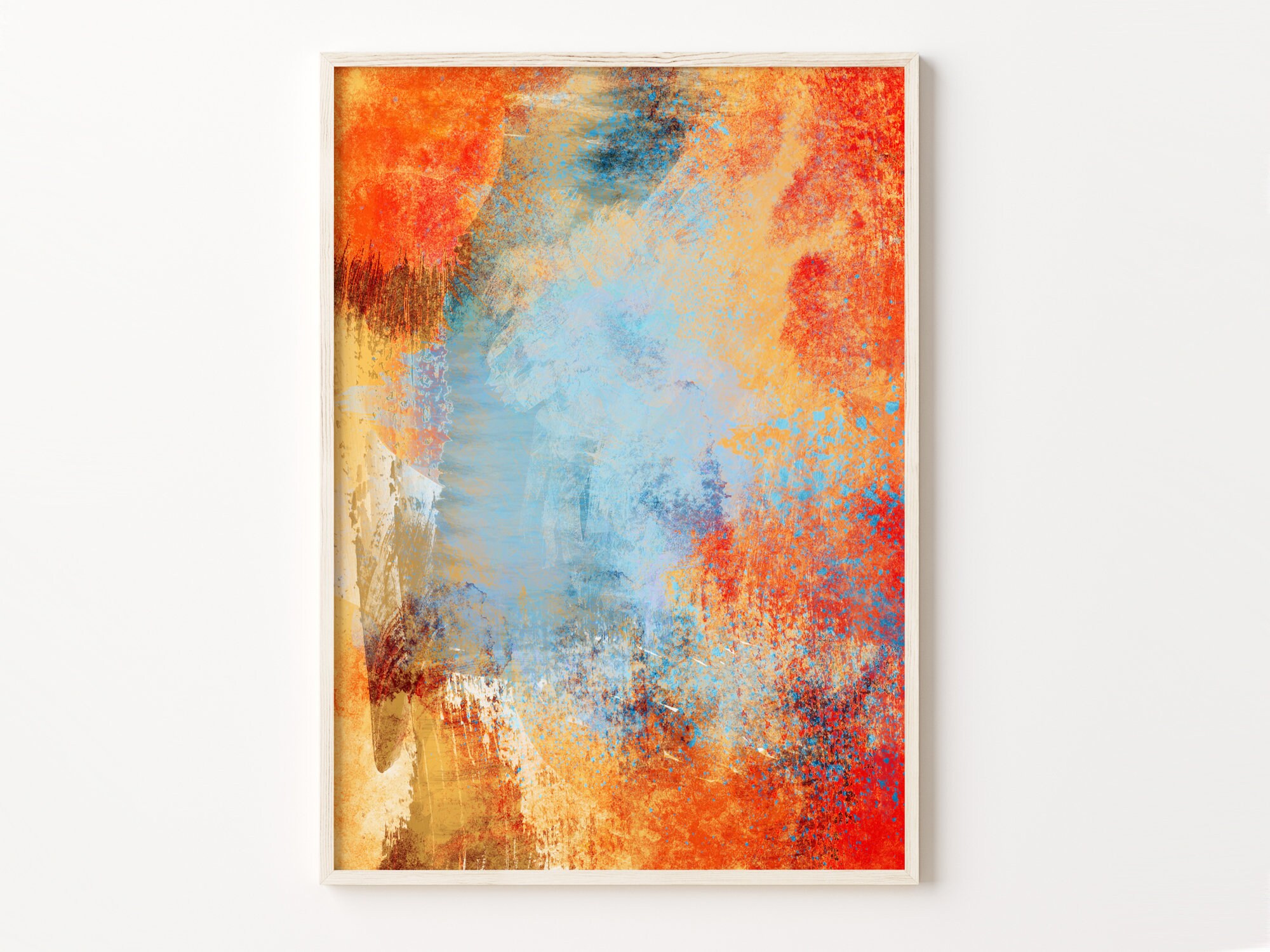 Abstract Printable Art Digital Download Abstract Digital Etsy