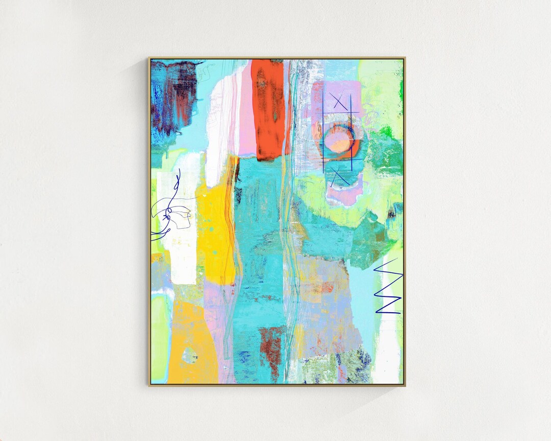 Abstract Printable Art Digital Download Abstract Digital Etsy