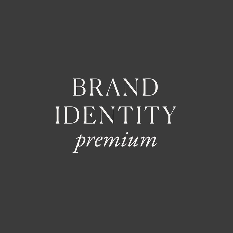 Custom Branding Kit Business Brand Set Boutique Logo Etsy UK