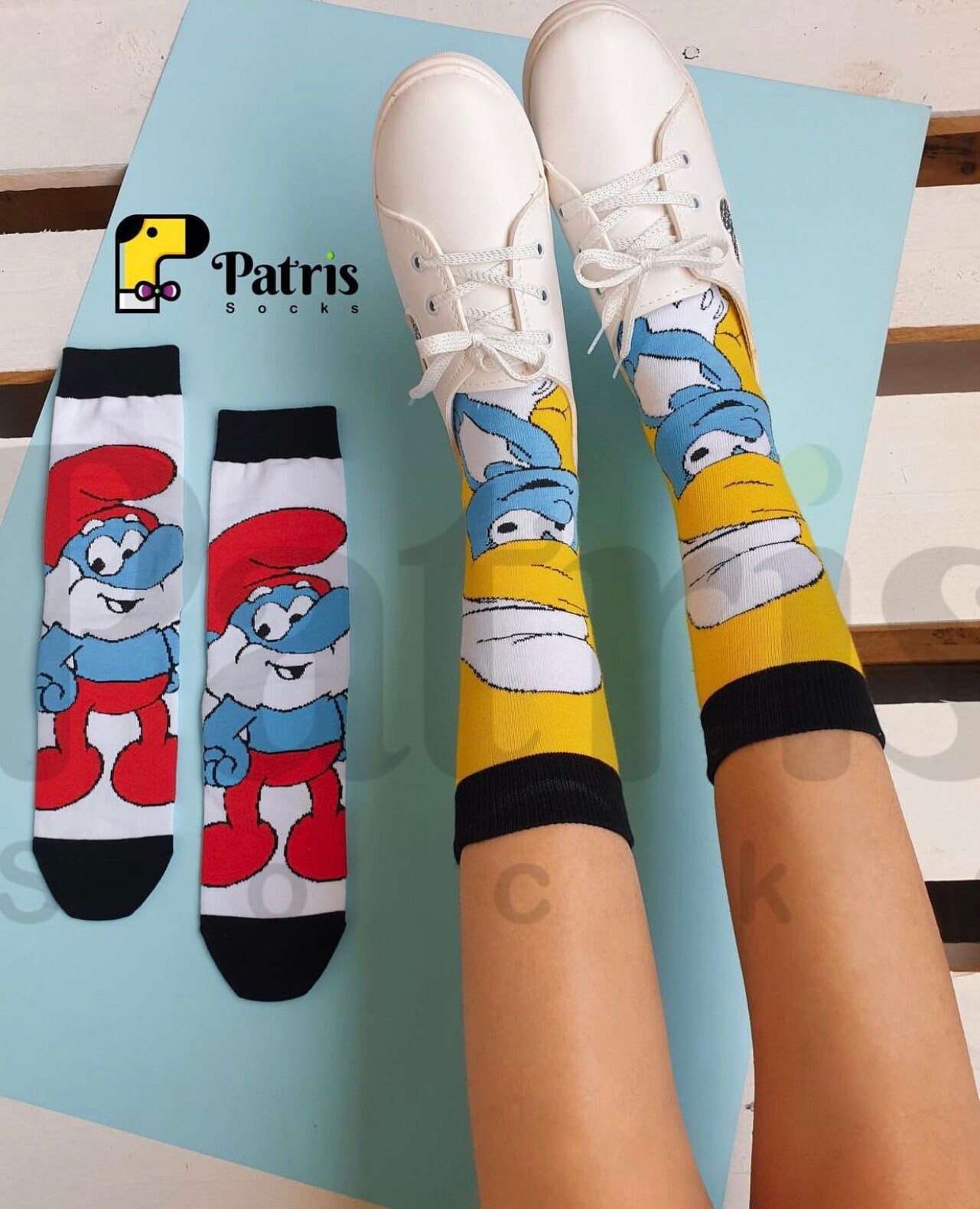 Disney SocksMickey Mouse socks Smurfs characters Socks Olaf Etsy