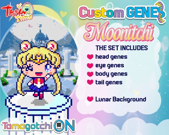 Tamagotchi ON/MEETS Characters - Moonitchi - Etsy