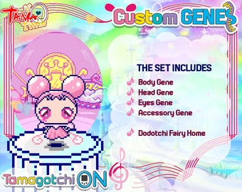 Tamagotchi Mix, Meets & ON Cases - Choose Your Favourite Colours