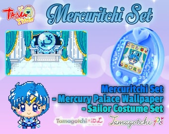 Super Sailor Mercuritchi - Tamagotchi Idl - Tamagotchi PS