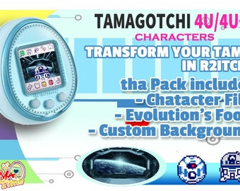 Tamagotchi 4U/4U+ Characters R2ITCHI