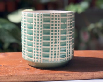 Emerald Ceramic Pot