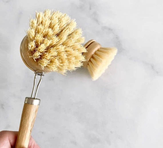 Biodegradable cleaning brushes set