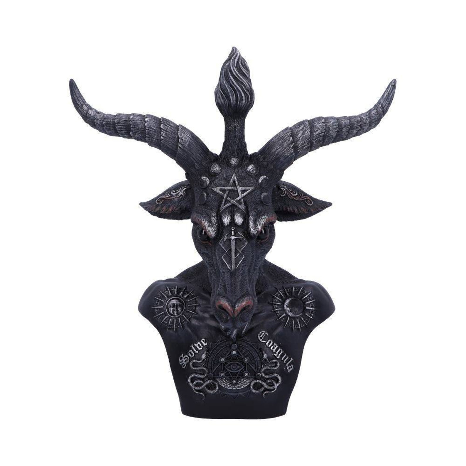 Large Baphomet Bust 33cm Baphomet Bust Statue Ornament | Etsy UK