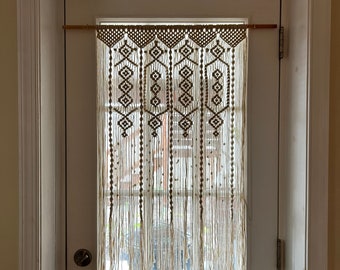 2025 Modern Door Window curtain/kitchen curtain boho