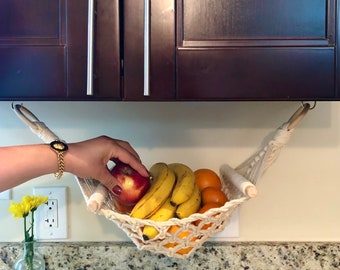 Fruit basket fruit hammock veggie hanging bowl hanging produce basket