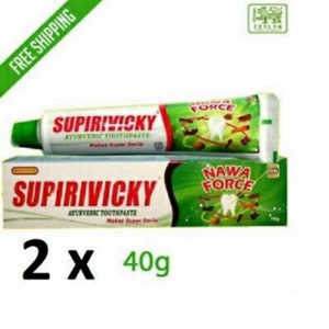 Ayurveda ayurvedische Kräuterzahnpasta nicht Fluorid Siddhalepa Supirivicky 70g Versandkostenfrei