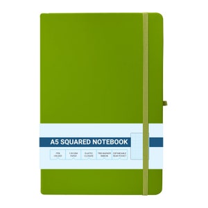 DOHE - A5 Squared Notebook – 80 Sheets, 90 Gsm, Size 15x21 Cm, Rigid Card Cover, Ring-Bound, 4 Mm Grid, School Supplies – WWF Tropic - View #8
