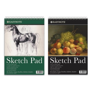 A4 Artist Sketch Drawing Book Pad | 40 Sheets | 170 gsm Cardsheet