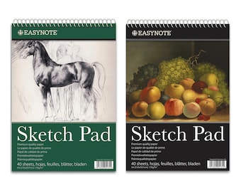 A4 Artist Sketch Drawing Book Pad | 40 Sheets | 170 gsm Cardsheet