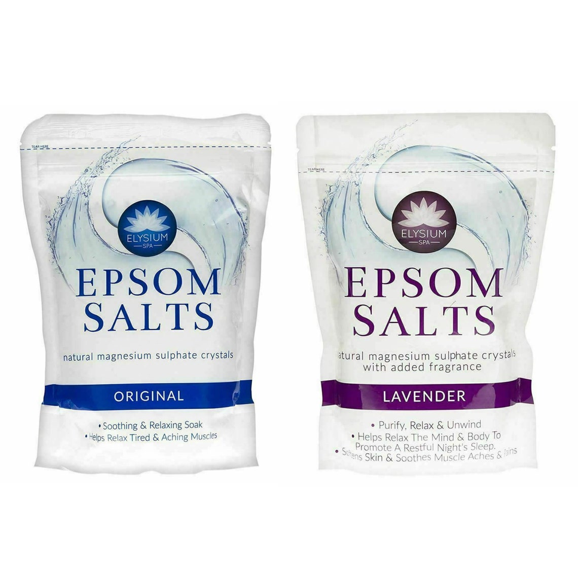 Epsom Bath Salts Natural Magnesium Sulphate For Relax Muscle Etsy