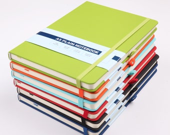 A5 Write Notebook – Journal de carnet relié en papier ordinaire pour le bureau des écoles à domicile