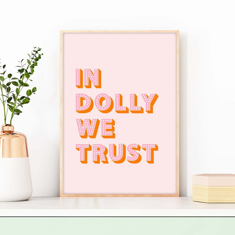IN DOLLY WE TRUST WOVEN MIDI DRESS main image 0