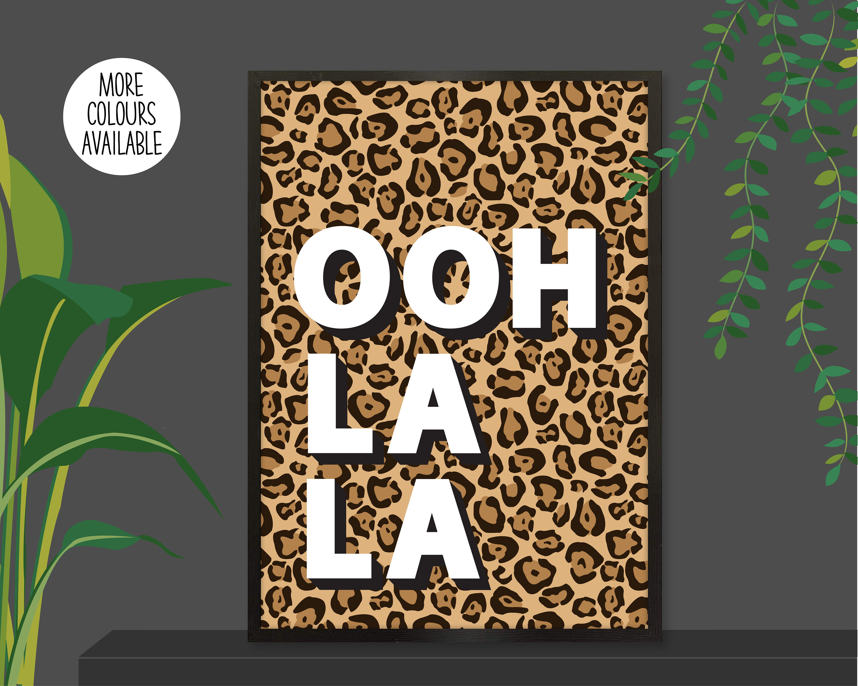 Ooh La La Print Ooh La La Poster Cute Slogan Print - Etsy