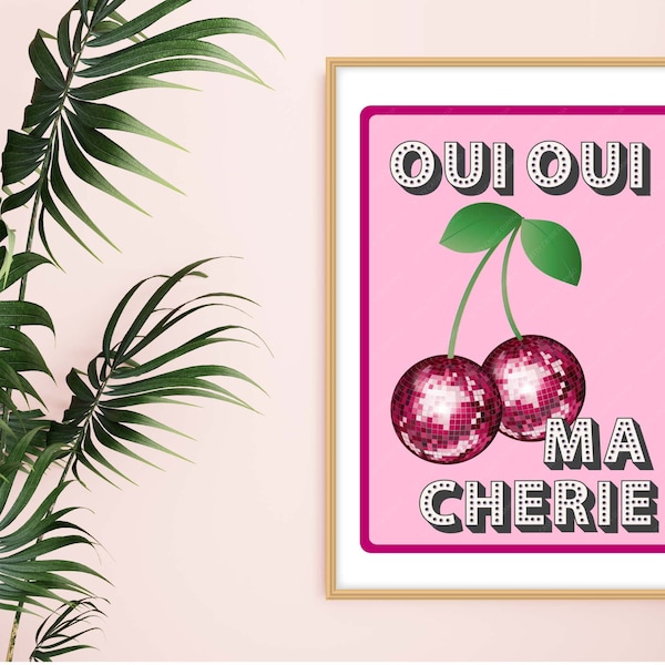 Mon Cherie Art Print - Etsy