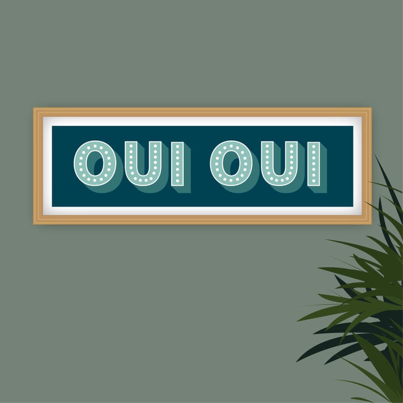 Impresión panorámica Oui Oui, Impresión Oui Oui, Impresión panorámica Oui Oui, Impresión de baño Oui Oui, Signo Oui Oui, Impresiones para el baño Navy