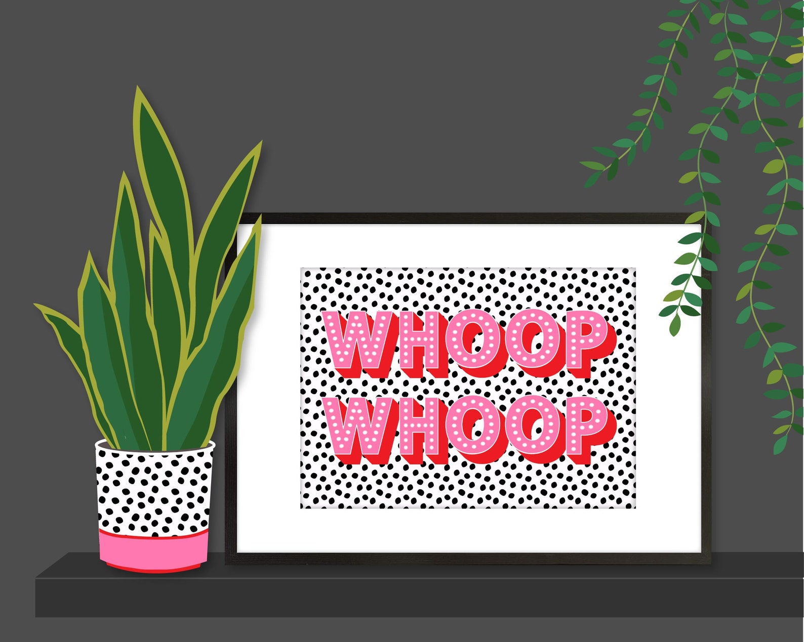 Whoop Whoop Celebration Print Whoop Whoop Celebration Wall Etsy