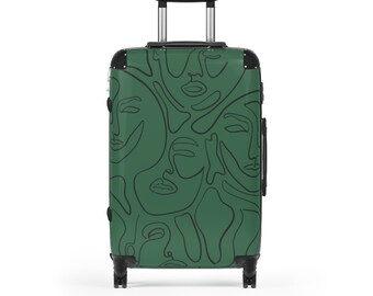 Sage Green Suitcase - Etsy