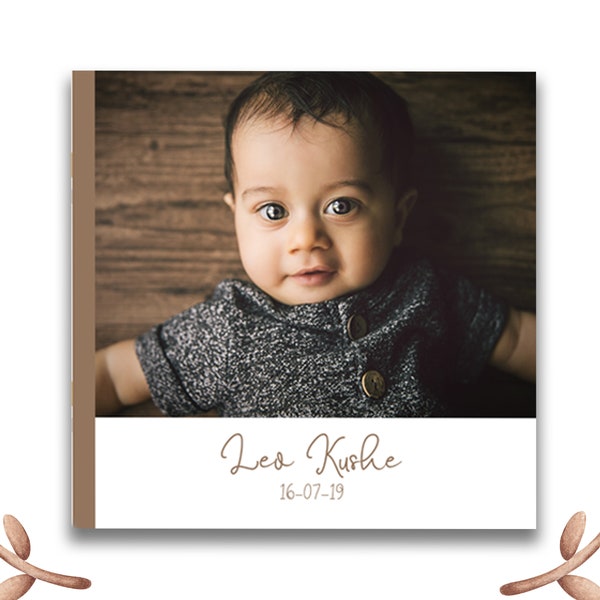 Baby Album Template Etsy