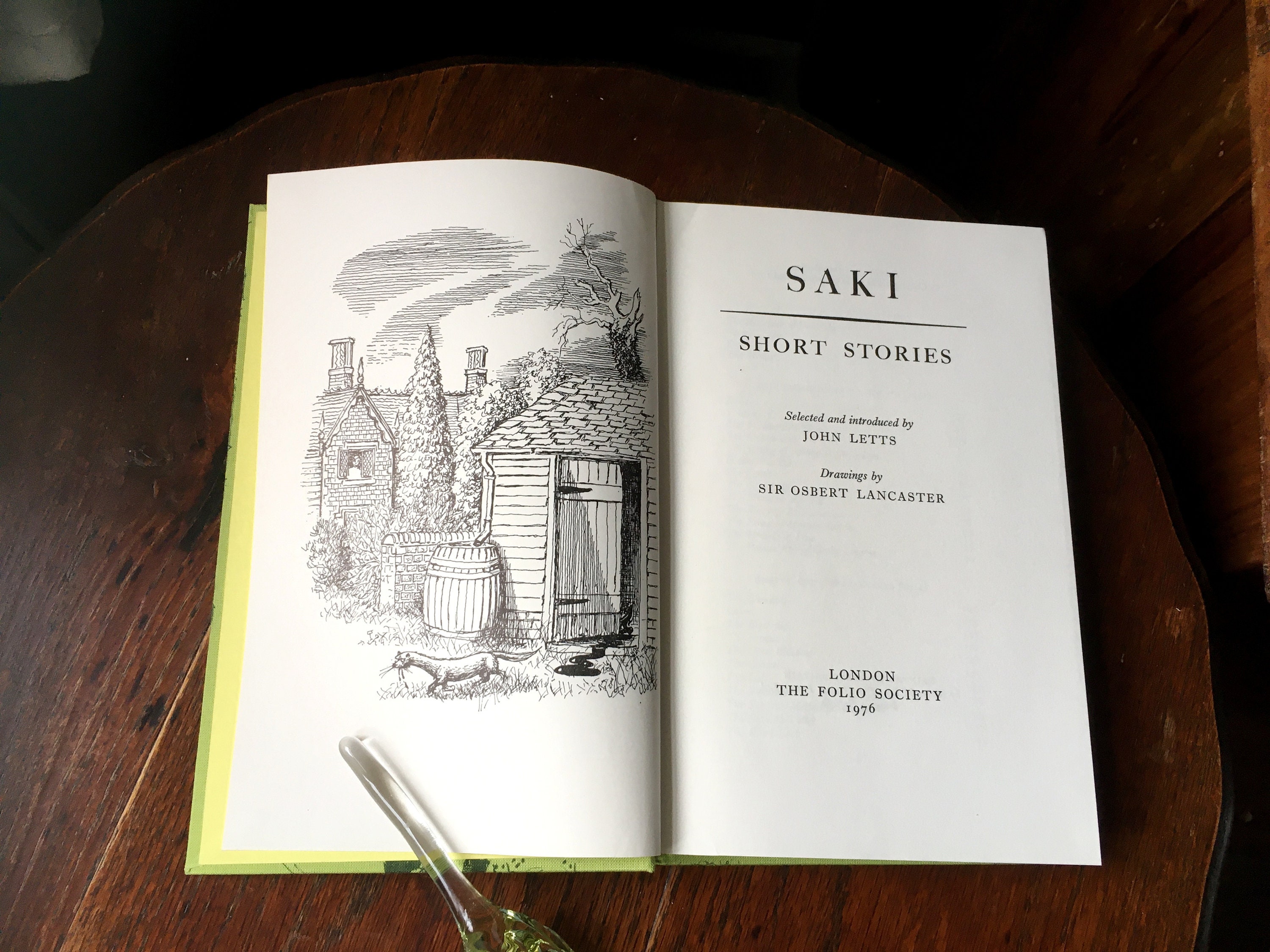 Saki Short Stories The Folio Society London 1976 Selected and ...