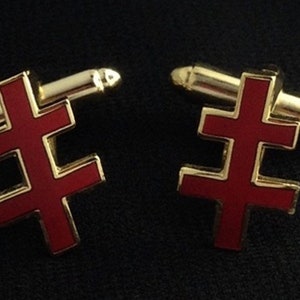 Scottish Rite 33rd Degree Inspector General Honorary Cuff Link Set