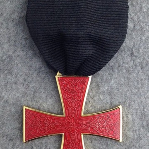 Knights Templar Order of the Red Cross Jewel